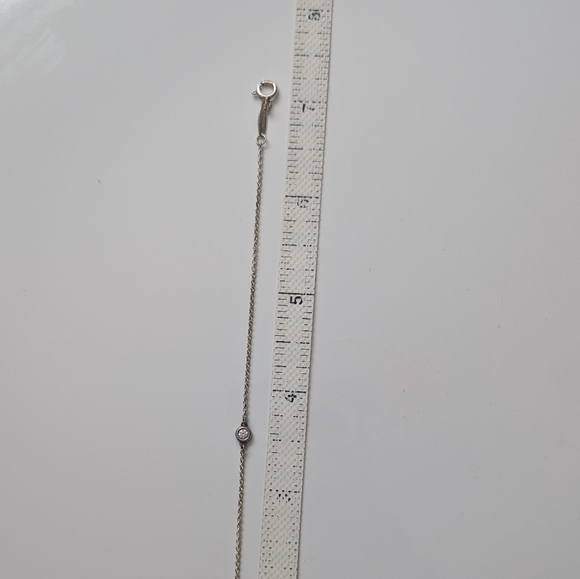 Tiffany & Co. Elsa Peretti Diamonds By The Yard Bracelet 925 Sterling Silver - Picture 8 of 8